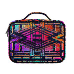 Ethnic Aztec Grunge Trippy Print Briefcase Bible Bag