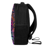 Ethnic Aztec Grunge Trippy Print Casual Backpack