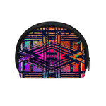 Ethnic Aztec Grunge Trippy Print Coin Purse