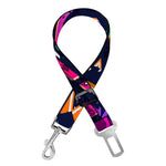 Ethnic Aztec Grunge Trippy Print Dog Seat Belt