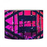 Ethnic Aztec Grunge Trippy Print Drum Lamp Shade