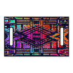 Ethnic Aztec Grunge Trippy Print Golf Cart Seat Cover