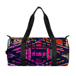 Ethnic Aztec Grunge Trippy Print Gym Bag