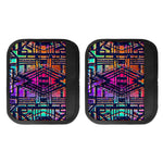 Ethnic Aztec Grunge Trippy Print Handle Covers