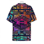 Ethnic Aztec Grunge Trippy Print Hawaiian Shirt