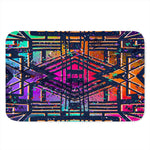 Ethnic Aztec Grunge Trippy Print Indoor Door Mat