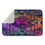Ethnic Aztec Grunge Trippy Print Indoor Door Mat