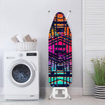 Ethnic Aztec Grunge Trippy Print Ironing Board Cover