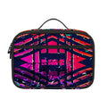 Ethnic Aztec Grunge Trippy Print Portable Lunch Bag