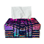 Ethnic Aztec Grunge Trippy Print Rectangle Tissue Box Cover