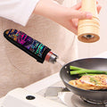 Ethnic Aztec Grunge Trippy Print Skillet Handle Cover