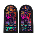 Ethnic Aztec Grunge Trippy Print Skillet Handle Cover