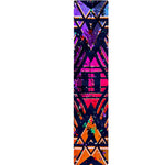Ethnic Aztec Grunge Trippy Print Table Runner