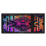 Ethnic Aztec Grunge Trippy Print Trifold Wallet