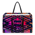 Ethnic Aztec Grunge Trippy Print Utility Tote Bag