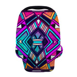 Ethnic Aztec Trippy Print Baby Seat Cover