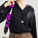 Ethnic Aztec Trippy Print Bag Strap