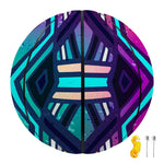 Ethnic Aztec Trippy Print Basketball