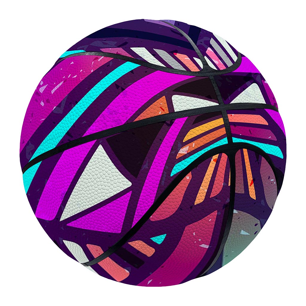 Ethnic Aztec Trippy Print Basketball