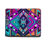 Ethnic Aztec Trippy Print Bifold Wallet