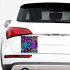 Ethnic Aztec Trippy Print Car Sticker