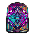 Ethnic Aztec Trippy Print Casual Backpack