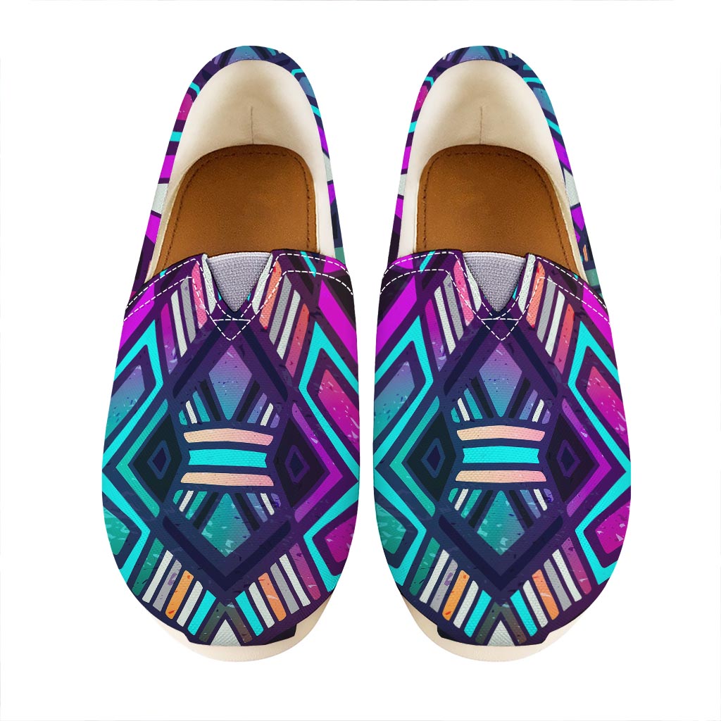 Ethnic Aztec Trippy Print Casual Shoes