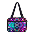 Ethnic Aztec Trippy Print Double Strap Bible Bag