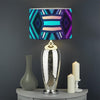 Ethnic Aztec Trippy Print Drum Lamp Shade