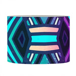 Ethnic Aztec Trippy Print Drum Lamp Shade