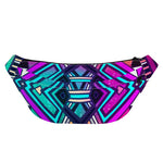 Ethnic Aztec Trippy Print Fanny Pack