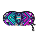 Ethnic Aztec Trippy Print Glasses Case