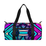 Ethnic Aztec Trippy Print Gym Bag
