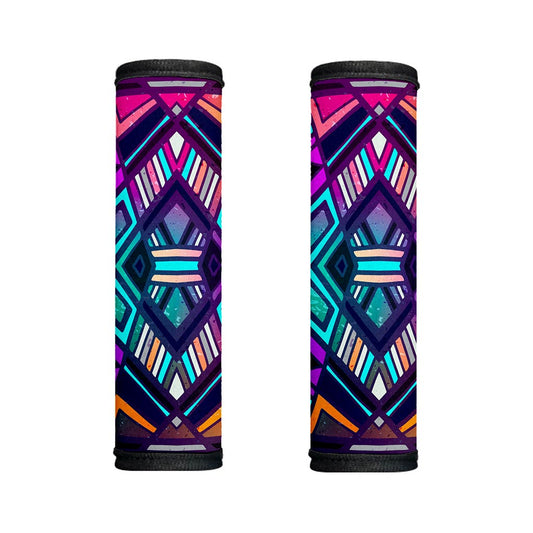 Ethnic Aztec Trippy Print Handle Covers