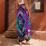 Ethnic Aztec Trippy Print Harem Pants