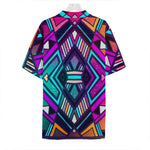 Ethnic Aztec Trippy Print Hawaiian Shirt