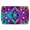 Ethnic Aztec Trippy Print Indoor Door Mat