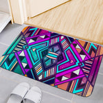 Ethnic Aztec Trippy Print Indoor Door Mat