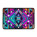 Ethnic Aztec Trippy Print Kitchen Mat