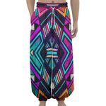Ethnic Aztec Trippy Print Lantern Pants