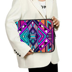 Ethnic Aztec Trippy Print Laptop Sleeve