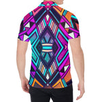 Ethnic Aztec Trippy Print Men's Shirt