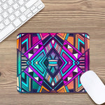 Ethnic Aztec Trippy Print Mouse Pad