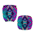 Ethnic Aztec Trippy Print Office Chair Cover