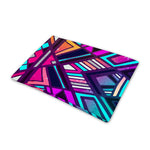 Ethnic Aztec Trippy Print Pet Cooling Mat Cover