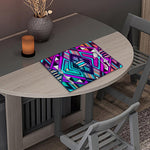 Ethnic Aztec Trippy Print Placemat