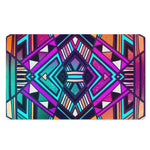 Ethnic Aztec Trippy Print Polyester Doormat