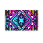 Ethnic Aztec Trippy Print Polyester Flag