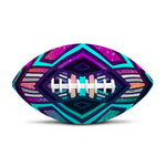 Ethnic Aztec Trippy Print Rugby Ball