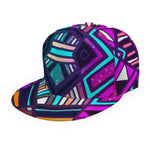 Ethnic Aztec Trippy Print Snapback Cap